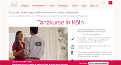 Desktop Screenshot of latinsalsa.de