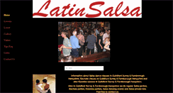 Desktop Screenshot of latinsalsa.co.uk